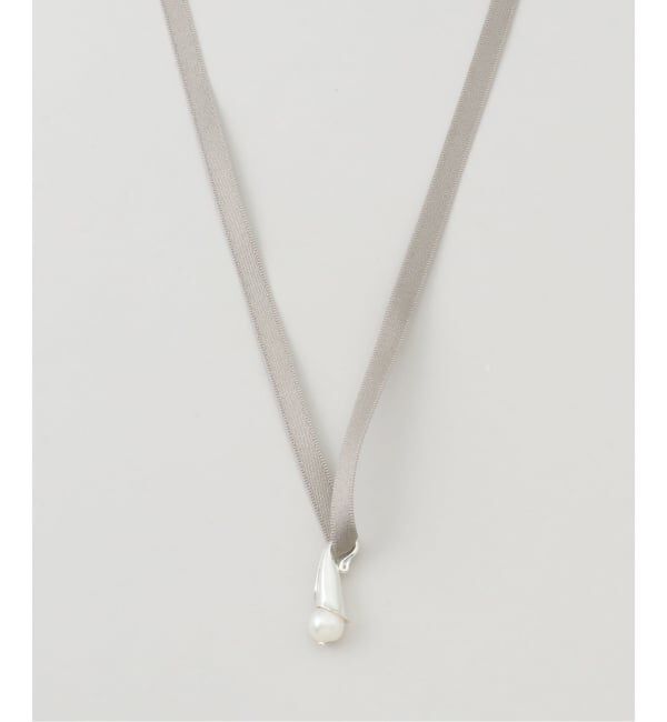 IENA「TEINTE/タント CALLA NECKLACE ネックレス TE-N-CA2605GY」|ネックレス|グレー