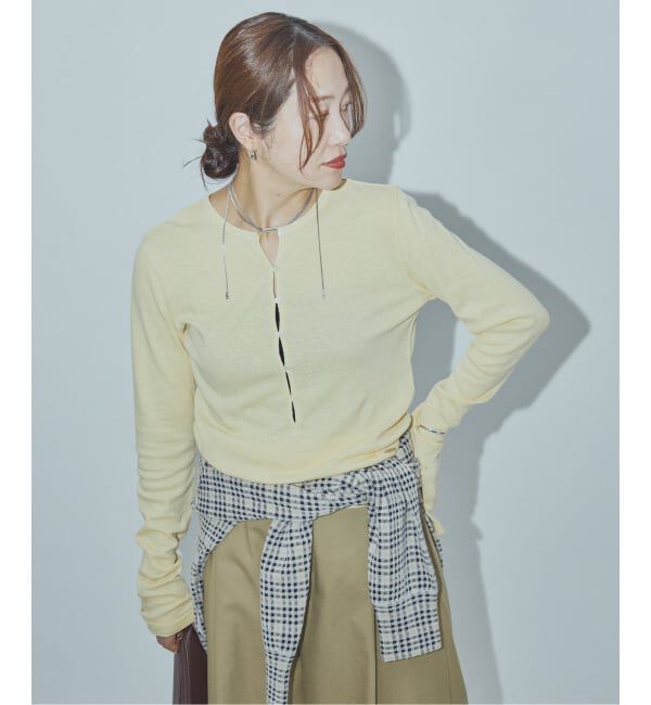 JOURNAL STANDARD「《予約》【ASIDE】 ヘンプコットンフライスヘンリー」|Tシャツ・カットソー|