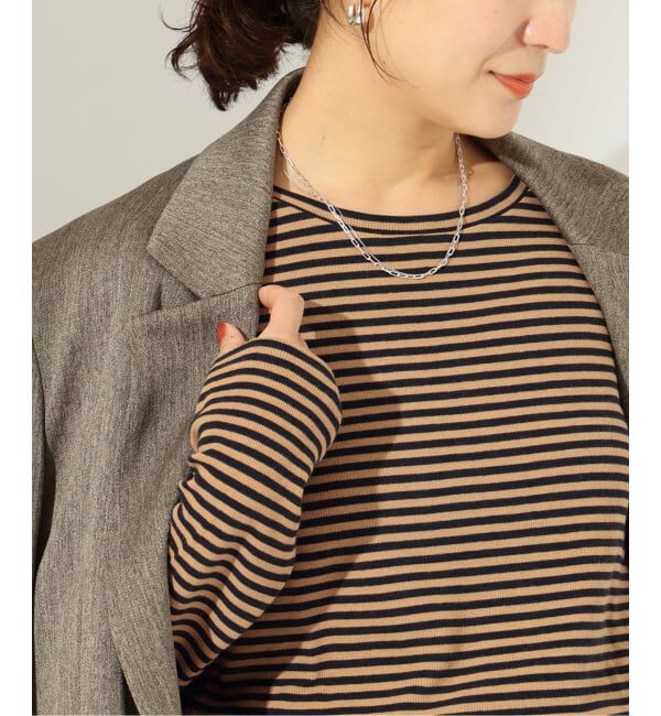 JOURNAL STANDARD「《新色あり/追加予約》ベアテレココンパクト ロングスリーブ プルオーバー」|Tシャツ・カットソー|ブラウン
