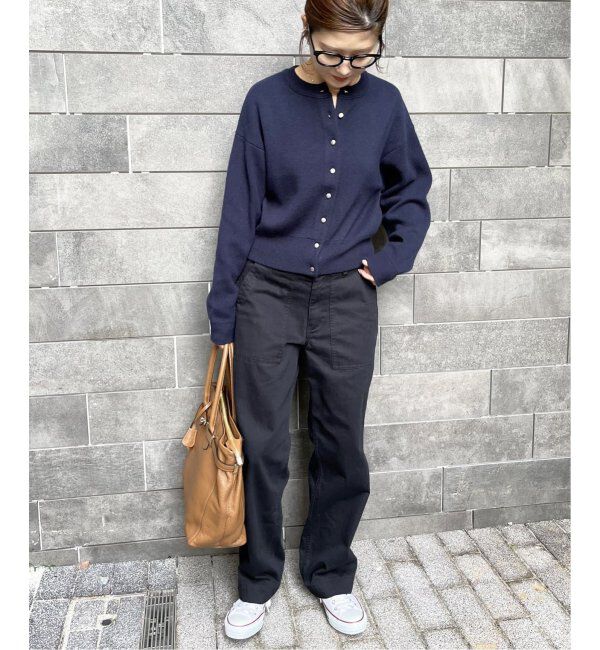 Spick and Span「《WEB限定追加2》ルーズベイカーパンツ」|カーゴ|