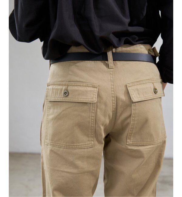 Spick and Span「《WEB限定追加2》ルーズベイカーパンツ」|カーゴ|