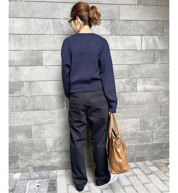 Spick and Span「《WEB限定追加2》ルーズベイカーパンツ」|カーゴ|