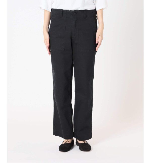 Spick and Span「《WEB限定追加2》ルーズベイカーパンツ」|カーゴ|