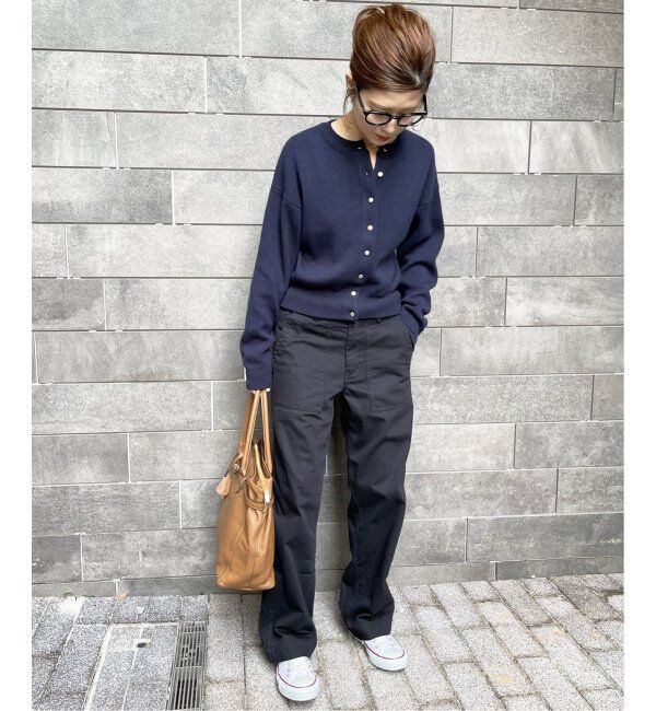 Spick and Span「《WEB限定追加2》ルーズベイカーパンツ」|カーゴ|