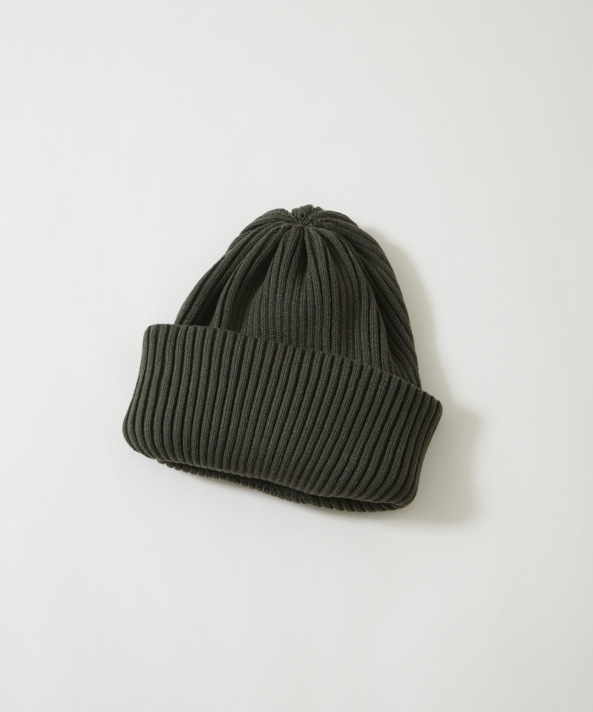 nano･universe「CASTANO/CA RELAX KNIT WATCH」|キャップ・キャスケット|オリーブ