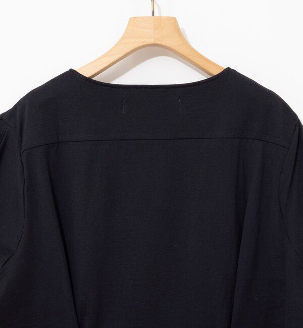 Rie Miller「変形フレンチスリーブボートネックカットソー」|Tシャツ・カットソー|