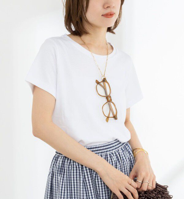 NOLLEY'S「《ノーリーズオリジナル美容Tシャツ》シルクアミノ酸加工Ｔシャツ」|Tシャツ・カットソー|