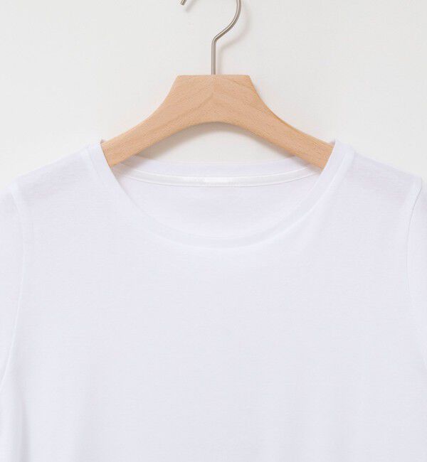 NOLLEY'S「《ノーリーズオリジナル美容Tシャツ》シルクアミノ酸加工Ｔシャツ」|Tシャツ・カットソー|