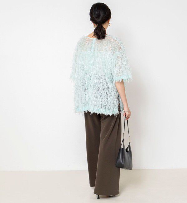 NOLLEY'S sophi「【NOLLEY&rsquo;S mgr.松葉別注・一部WEB限定色】《セットアップ》ツイルバイヤス洗練美脚パンツ」|その他|