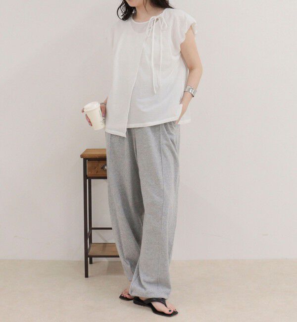 fredy emue「アシメデザインフレンチブラウス」|シャツ・ブラウス|