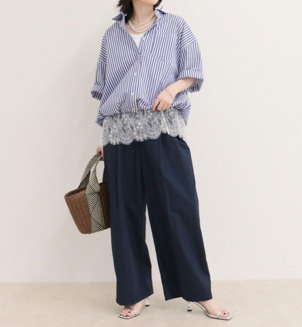 fredy emue「【人気につき半袖Ver.で再登場】汗染み軽減加工COTTON半袖シャツブルゾン」|シャツ・ブラウス|