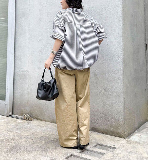 fredy emue「【人気につき半袖Ver.で再登場】汗染み軽減加工COTTON半袖シャツブルゾン」|シャツ・ブラウス|