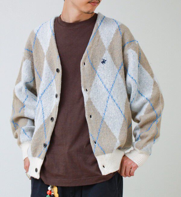 GLOSTER「【実績品番/UNISEX】【BHPC】モヘヤタッチニットカーディガン」|カーディガン|キナリ