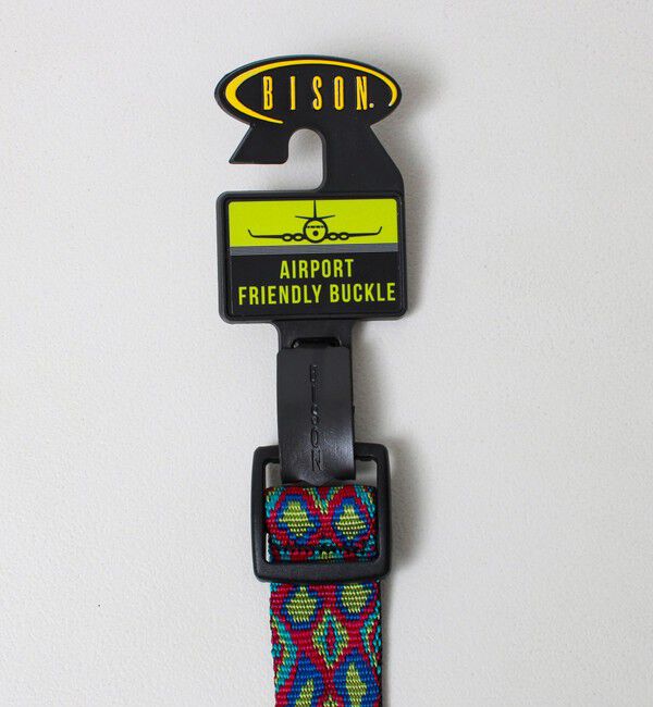 GLOSTER「【BISON DESIGNS/バイソンデザインズ】Slider 25mm Pattern Belt」|ベルト|