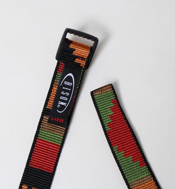 GLOSTER「【BISON DESIGNS/バイソンデザインズ】Slider 25mm Pattern Belt」|ベルト|