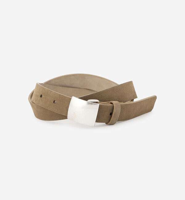  「LEFIJE | レザー ベルト WOMEN」|ベルト|BEIGE