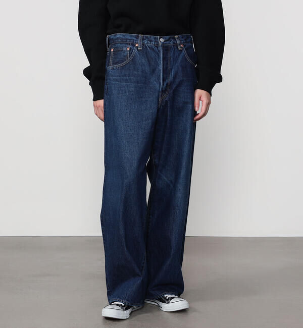  「SCYE BASICS | オーガニックコットン バギージーンズ MEN」|デニム|INDIGO