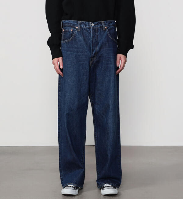  「SCYE BASICS | オーガニックコットン バギージーンズ MEN」|デニム|