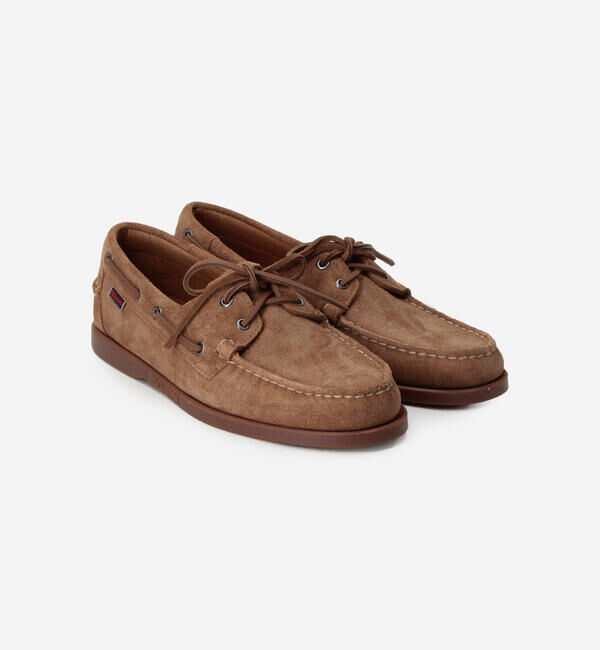  「SEBAGO | 〈別注〉スエード デッキシューズ PORTLAND MEN」|ビジネス・ドレスシューズ|BROWN