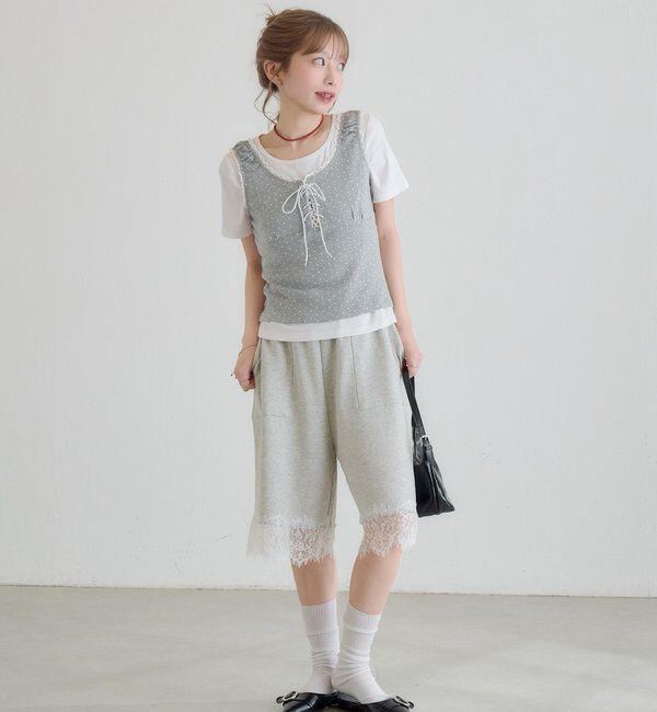  「ドットタンクレイヤードTee」|Tシャツ・カットソー|