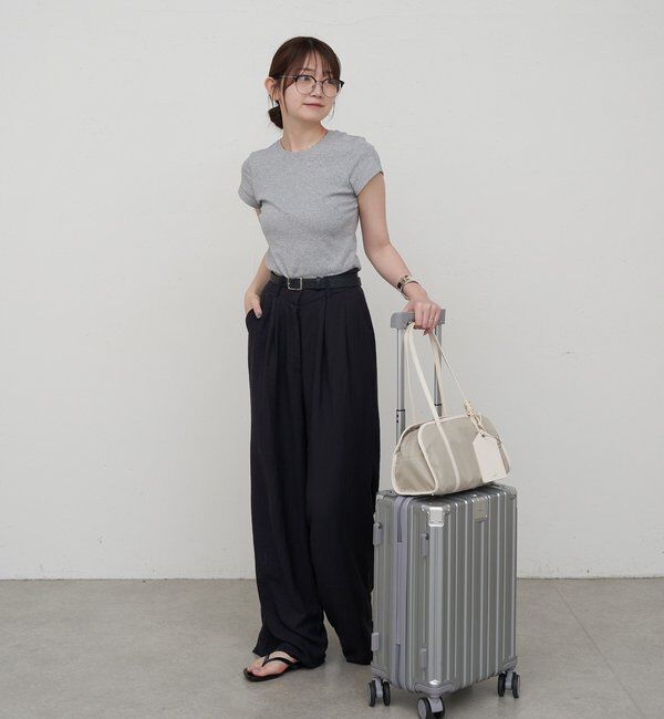  「《WEB限定》【撥水】コーデュラナイロンワイドミニボストンバッグ」|ボストンバッグ|