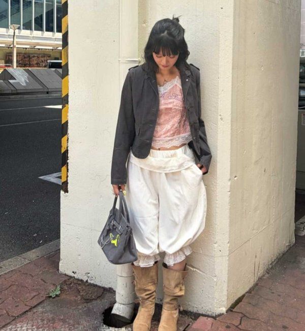  「【26AW LOOK掲載品番】2wayスタンドミリタリージャケット」|ブルゾン・スタジャン|