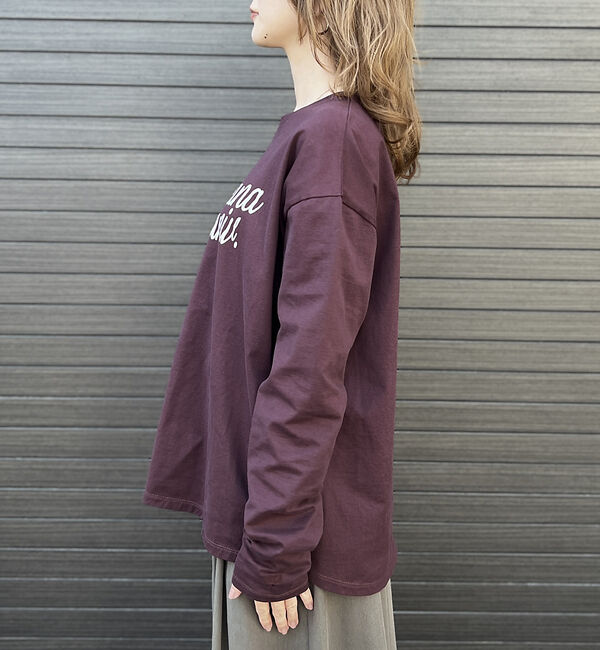 Rouge vif「【AMERICANA&times;MICA＆DEAL/ アメリカーナ&times;マイカ】long te」|Tシャツ・カットソー|