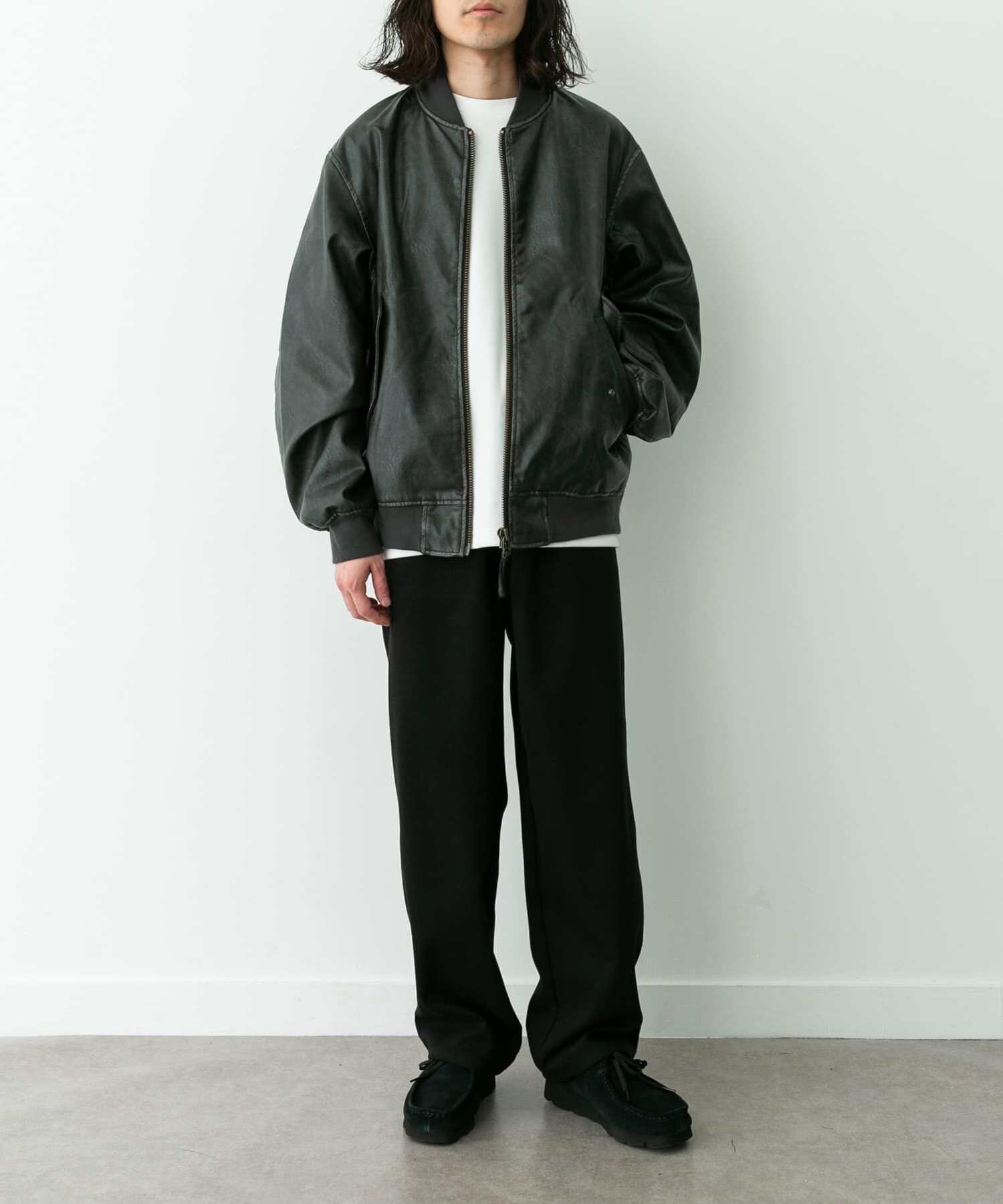 Sonny Label 「ARMY TWILL　VeganLeatherBlouson」|その他|