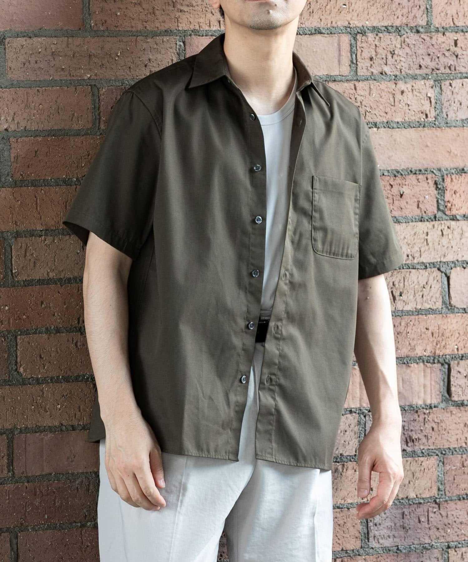 URBAN RESEARCH ROSSO「『XLサイズあり』『防シワ/防臭』アーバンリラックスブロード半袖シャツ」|シャツ・ブラウス|