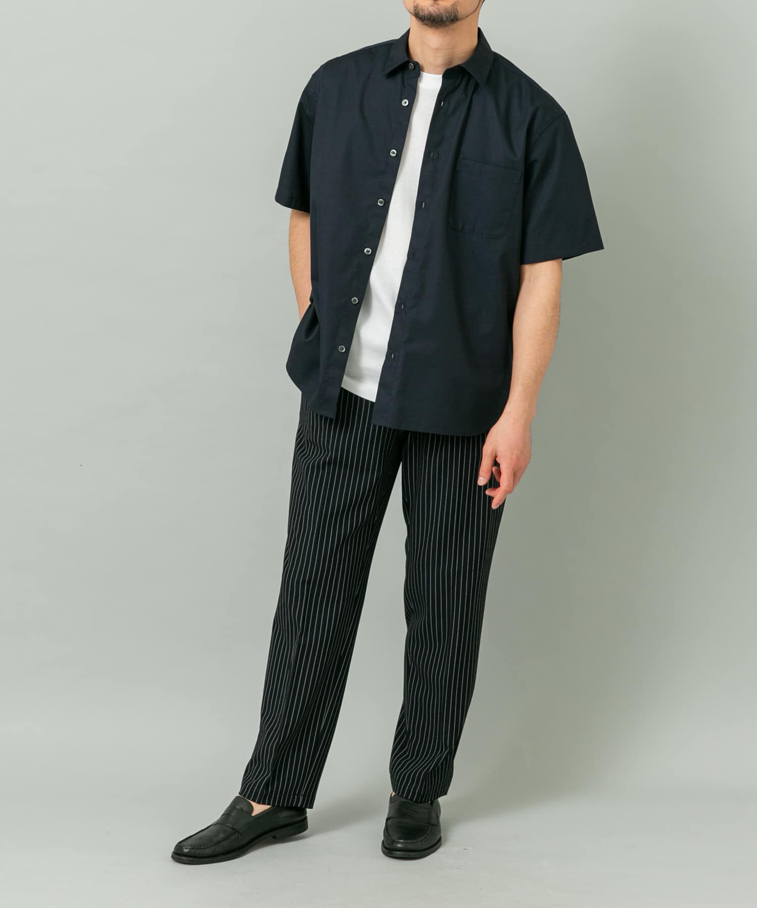 URBAN RESEARCH ROSSO「『XLサイズあり』『防シワ/防臭』アーバンリラックスブロード半袖シャツ」|シャツ・ブラウス|