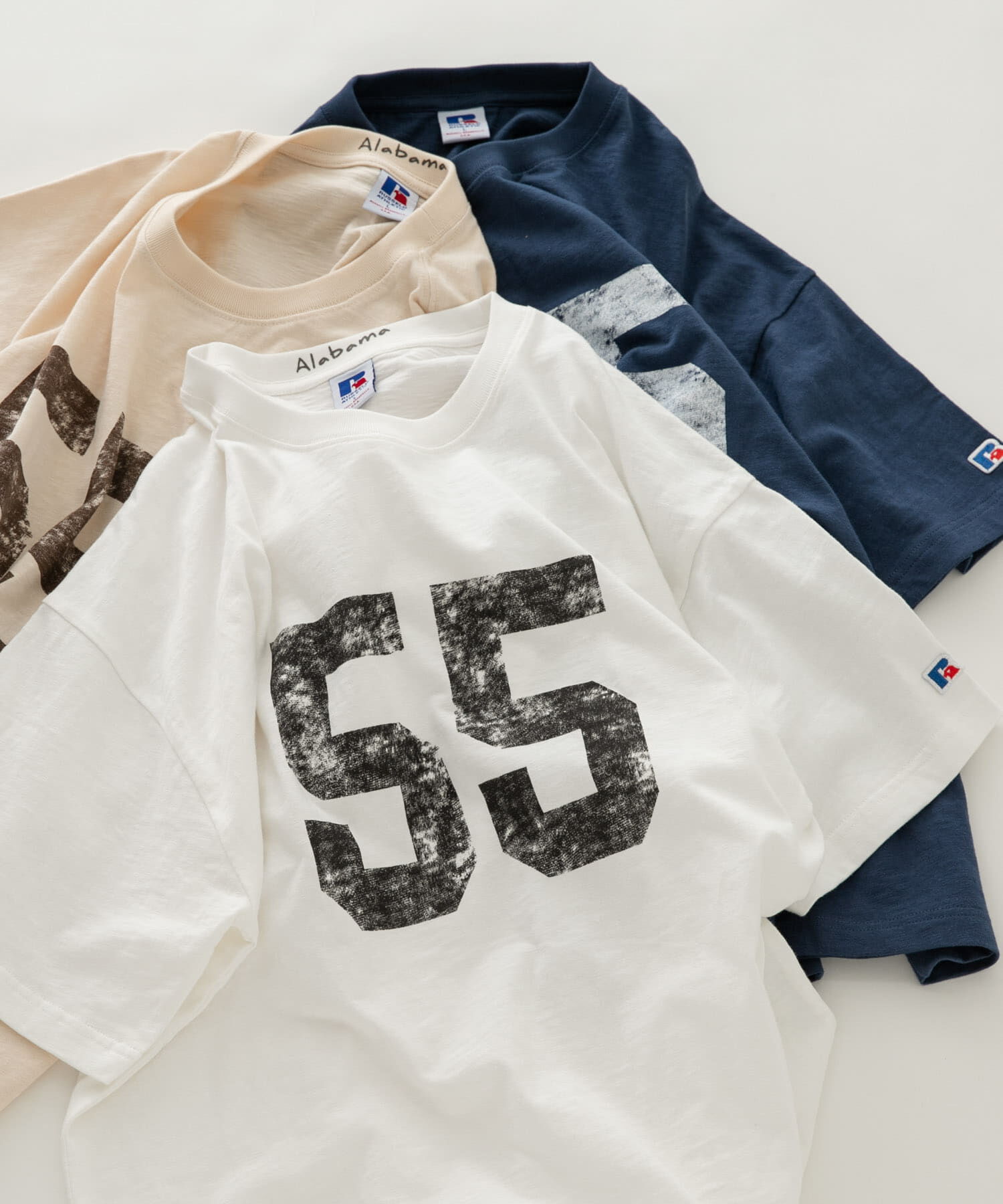 Sonny Label 「『別注』Russell Athletic&times;Sonny Label　ナンバリングショートスリーブTシャツ」|Tシャツ・カットソー|