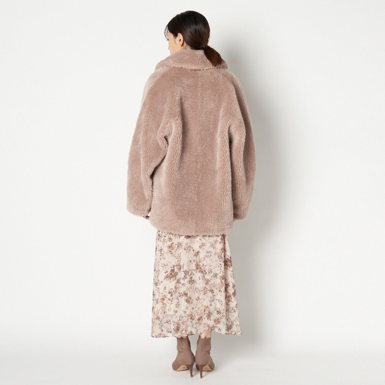 HELIOPOLE「HELIOPOLE ECO FUR CHESTER DOLMAN COAT」|トレンチコート|