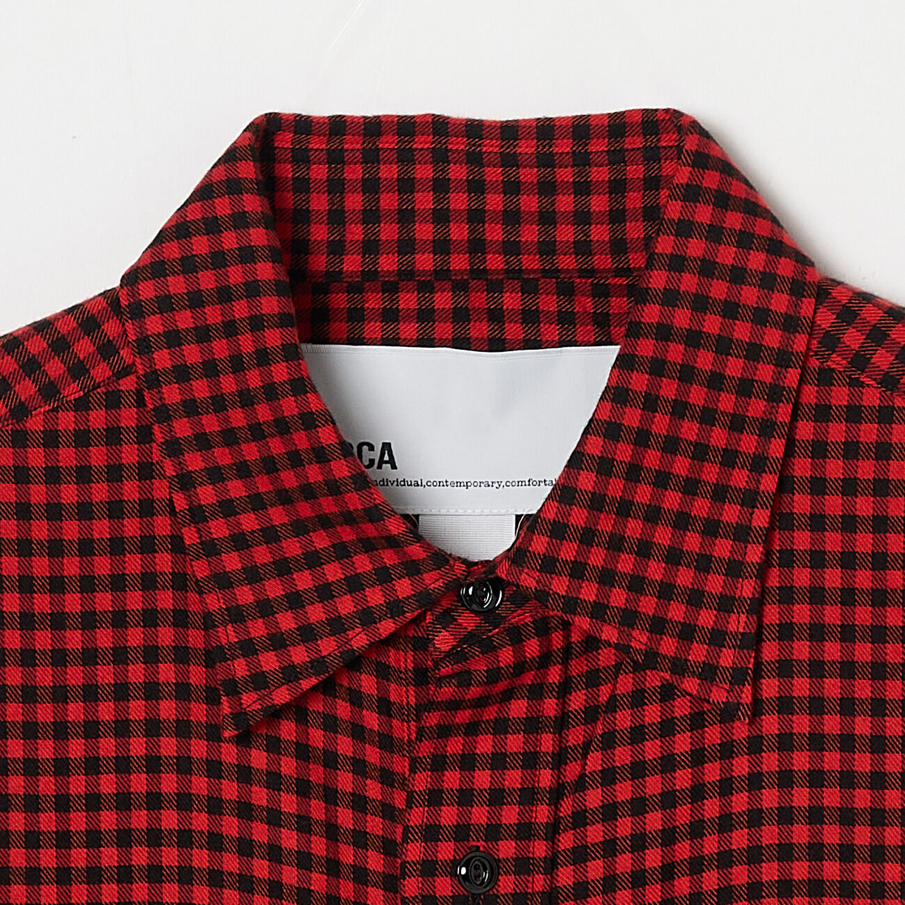  「TICCA COTTON TENCEL NEL SHIRT」|シャツ・ブラウス|