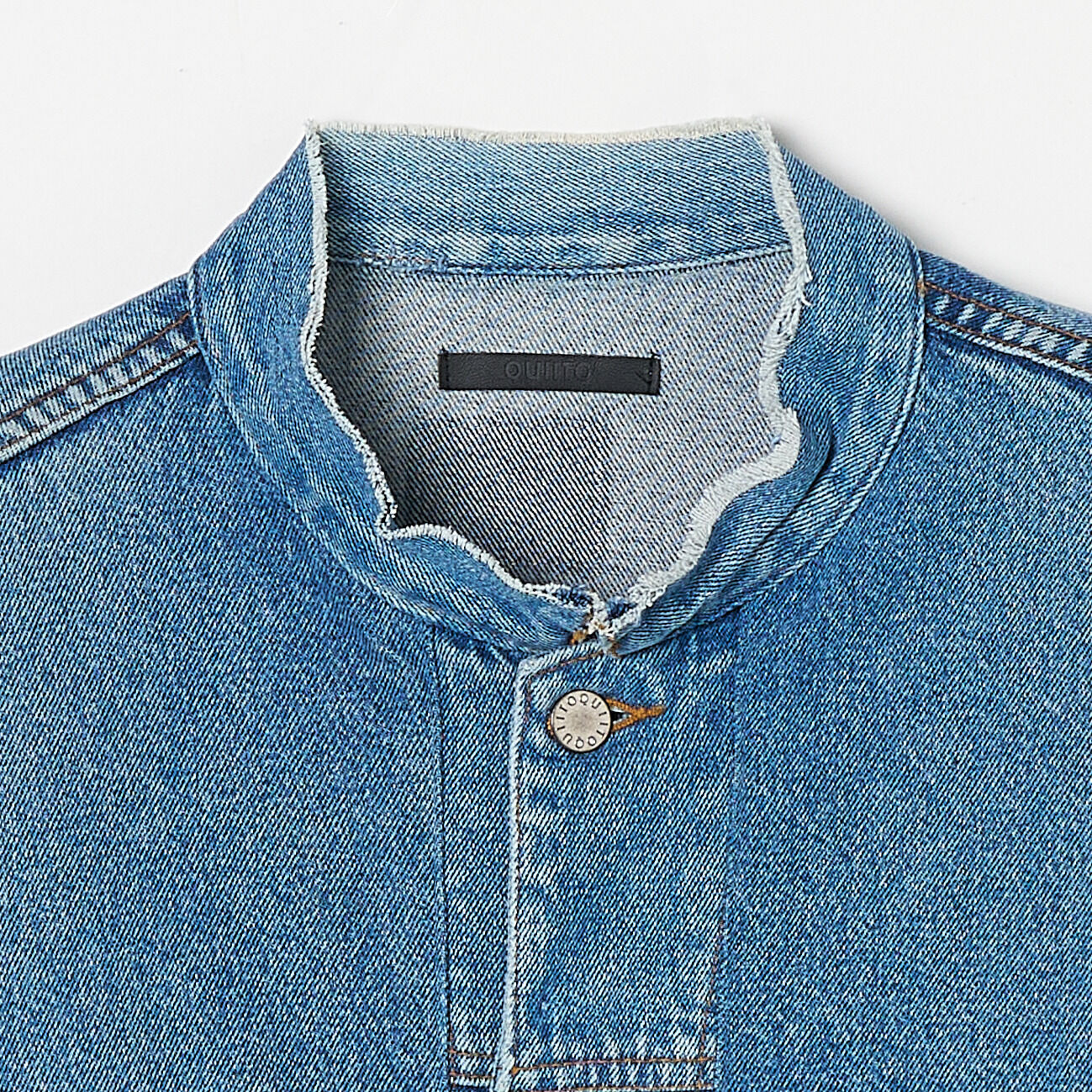  「QUIITO COLLAR SCHEME STAND JACKET」|ブルゾン・スタジャン|