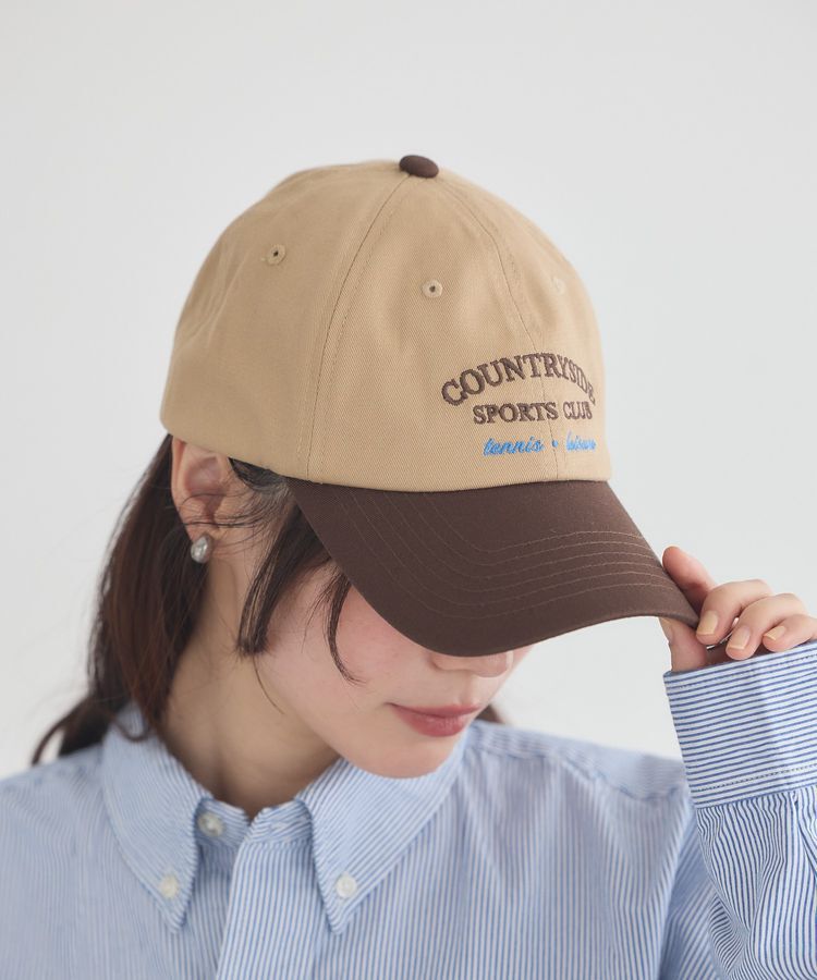 earth music&ecology「ロゴアソートバイカラーキャップ」|その他|