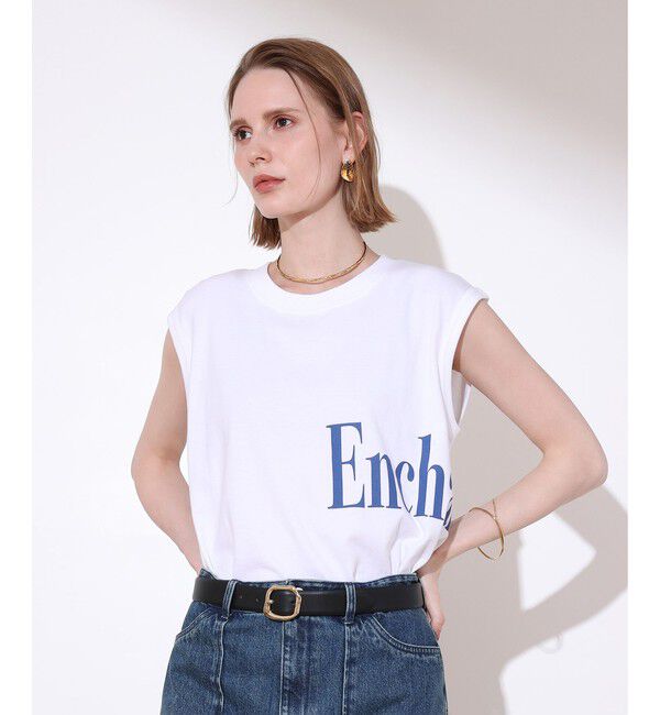 allureville「ラウンドロゴフレンチスリーブ プルオーバー」|Tシャツ・カットソー|