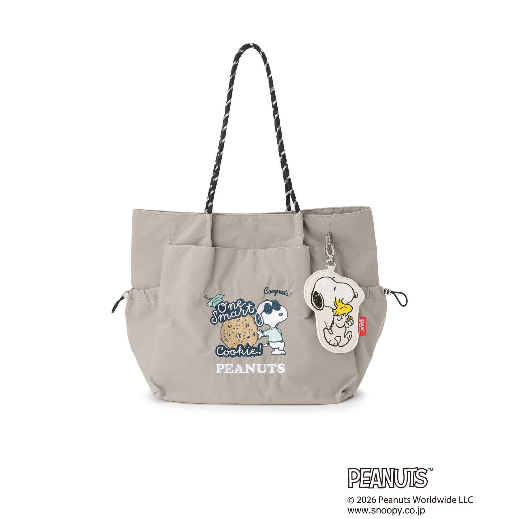 grove「【PEANUTS】カードポーチチャーム」|キーケース|