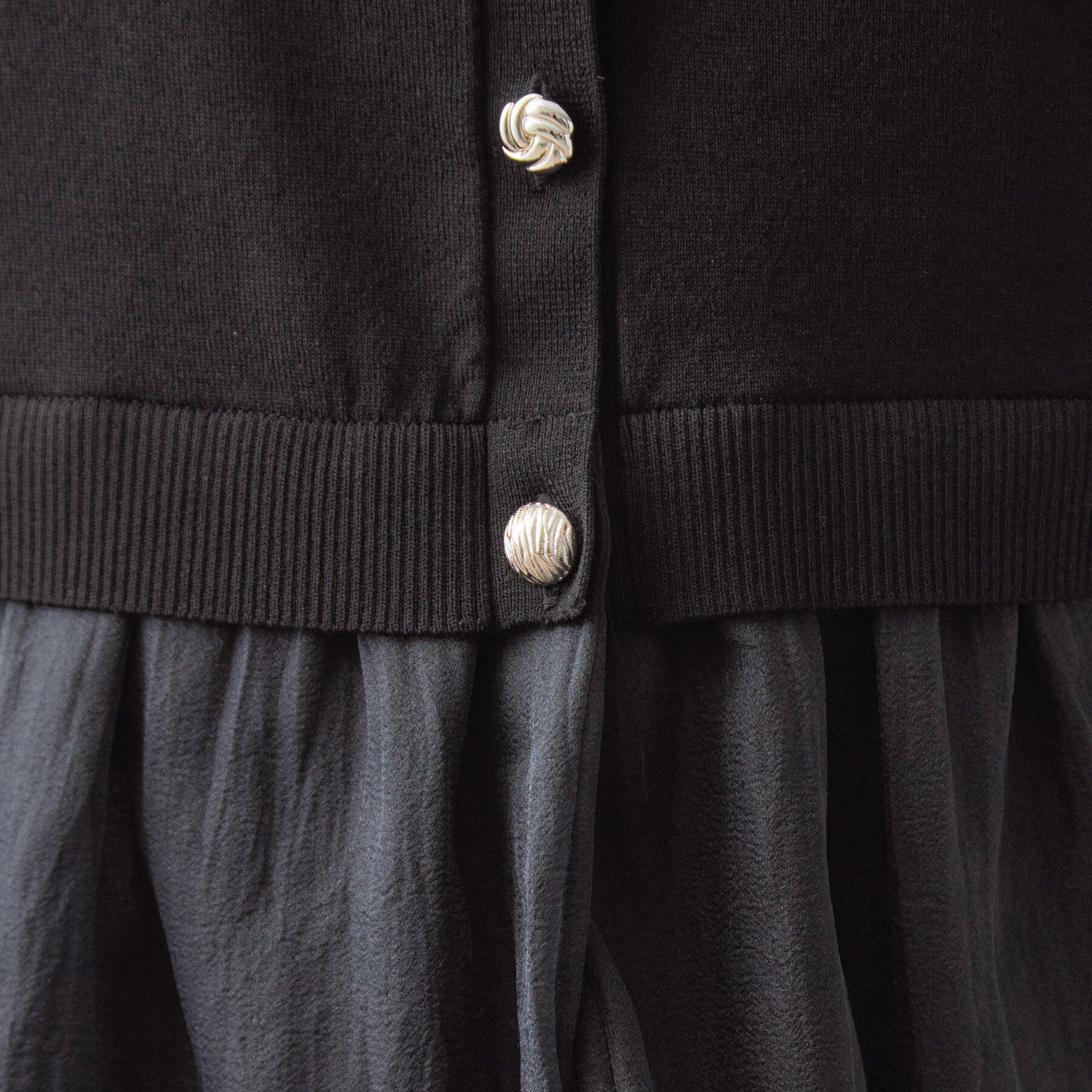 index「ペプラムレイヤードカーディガン【洗濯機OK】」|カーディガン|