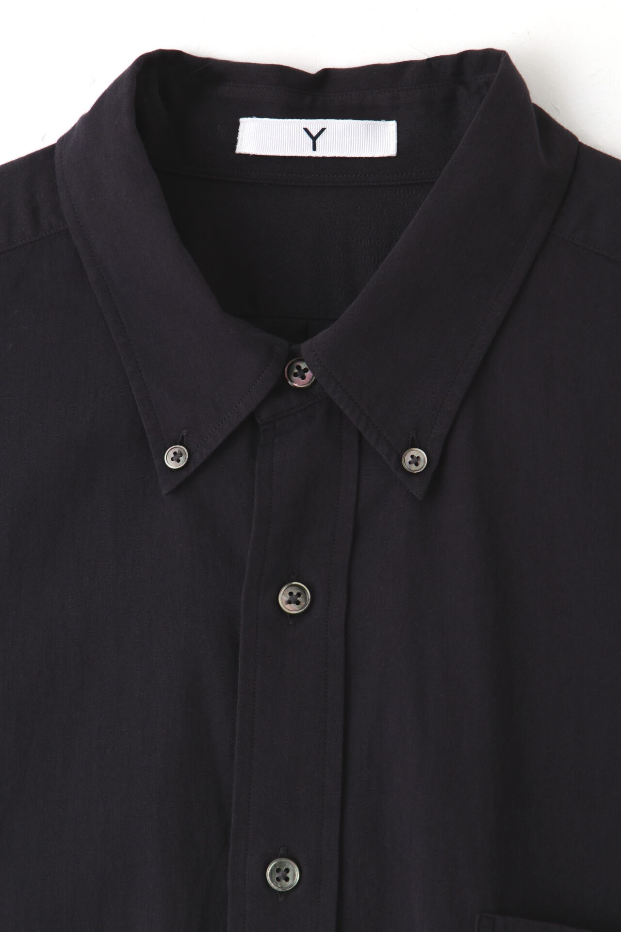YLEVE 「Ｙ / ORGANIC COTTON WASHER SATIN SHIRT」|シャツ・ブラウス|