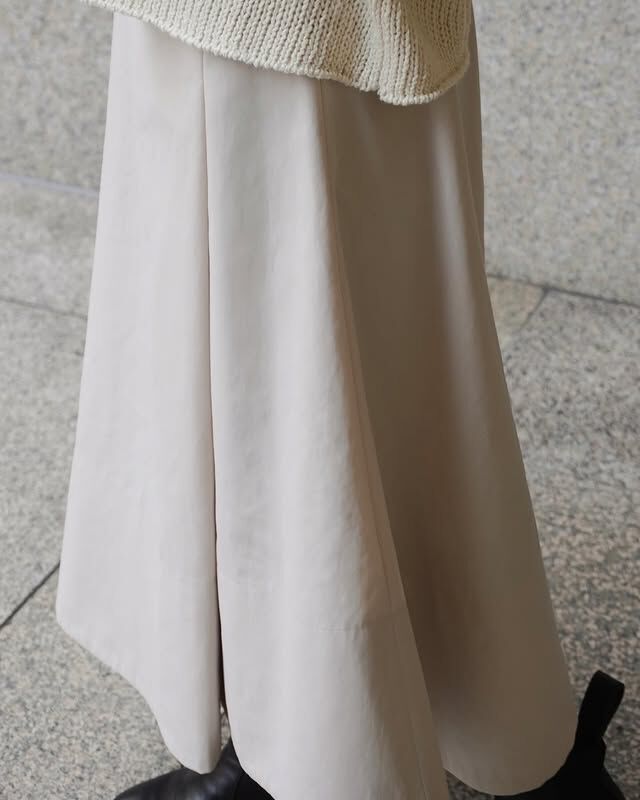 YLEVE 「YLEVE / RECYCLE POLYESTER SKIRT」|スカート|