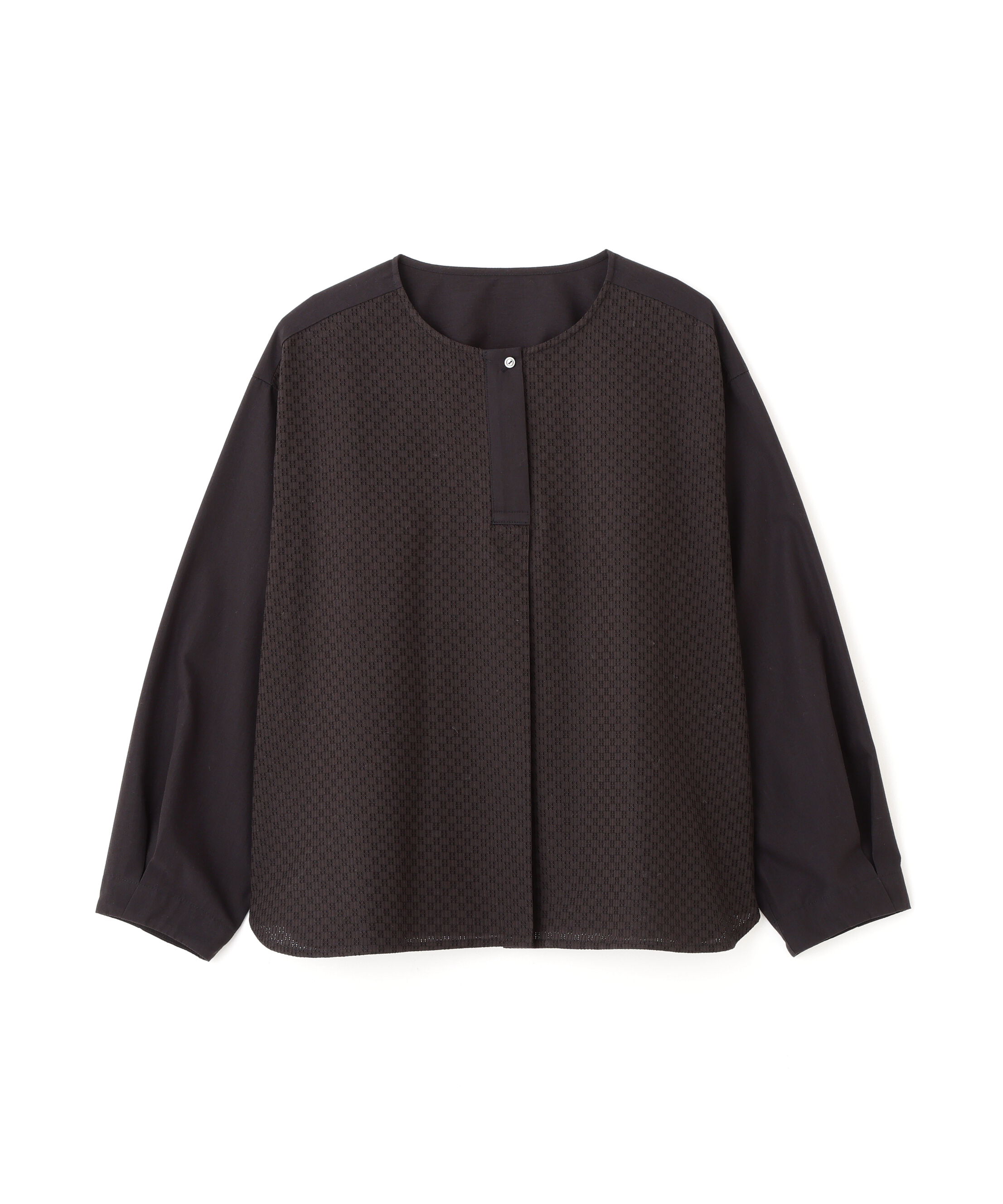  「◆《洗える / Good Price》 カラミレーススキッパーブラウス」|シャツ・ブラウス|