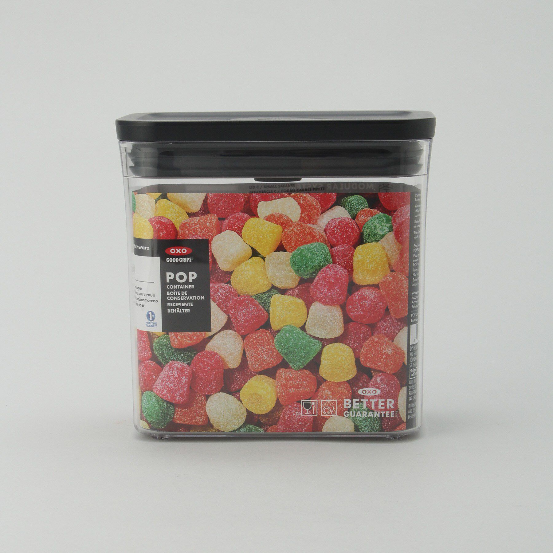212 KITCHEN STORE「ポップコンテナ レクタングル ショート BK ＜OXO オクソー＞」|食器・キッチングッズ|