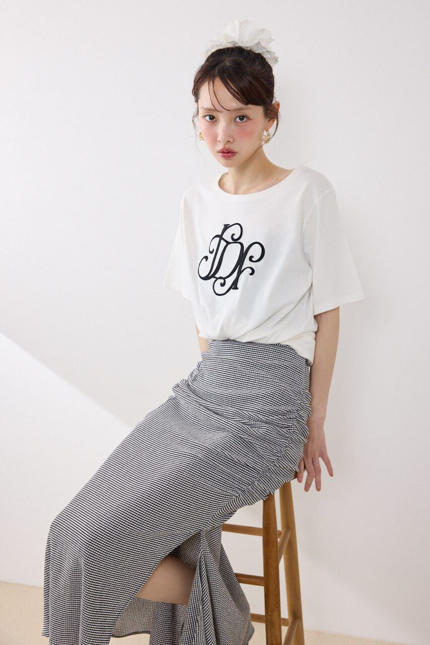 rienda「RDロゴTシャツ」|Tシャツ・カットソー|WHT