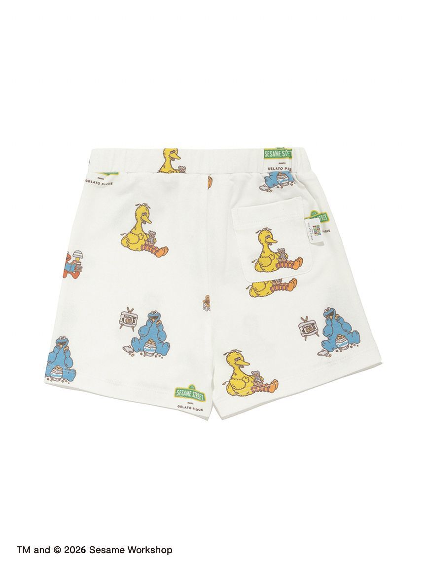GELATO PIQUE KIDS & BABY「【SESAME STREET】【BABY】総柄ショートパンツ」|その他ベビーウェア|