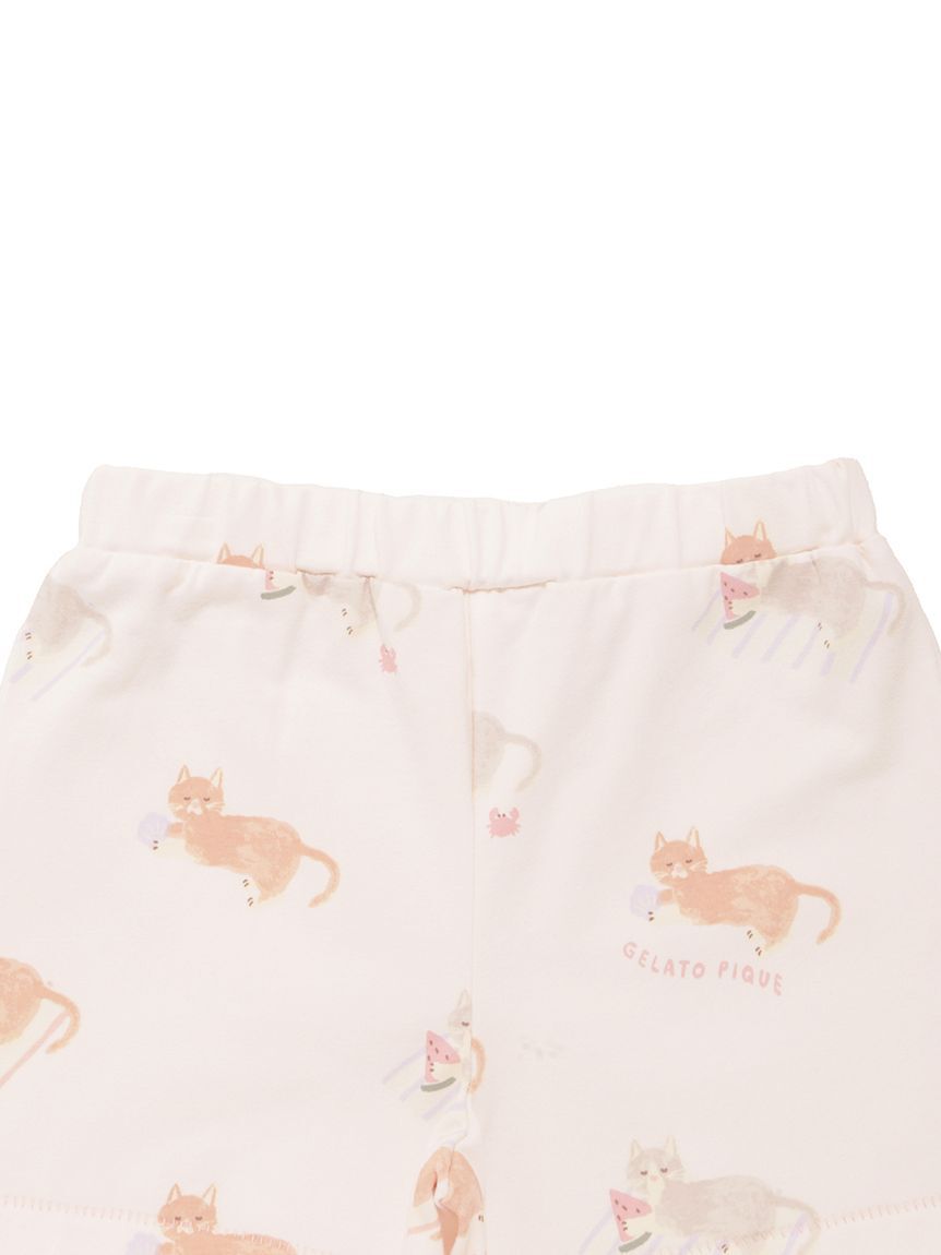 GELATO PIQUE KIDS & BABY「【BABY】シーサイドキャット柄ショートパンツ」|その他ベビーウェア|