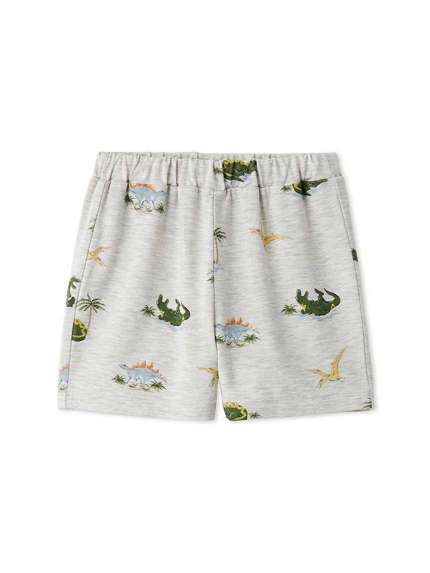 GELATO PIQUE KIDS & BABY「【BABY】【接触冷感】スリーピングダイナソー柄ショートパンツ」|その他ベビーウェア|