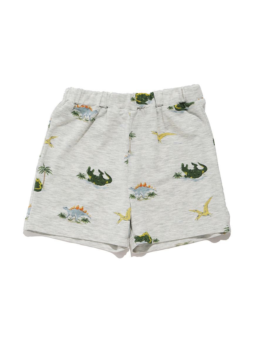 GELATO PIQUE KIDS & BABY「【BABY】【接触冷感】スリーピングダイナソー柄ショートパンツ」|その他ベビーウェア|