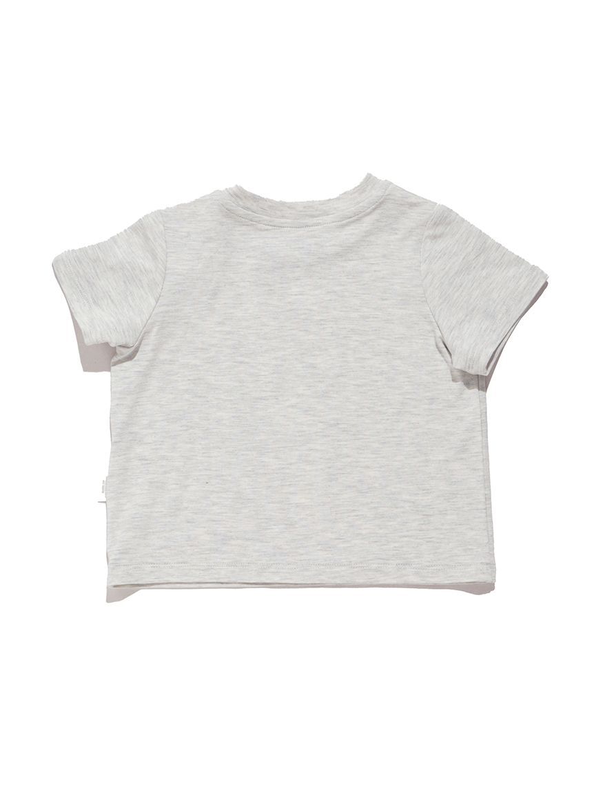 GELATO PIQUE KIDS & BABY「【BABY】【接触冷感】スリーピングダイナソーワンポイントTシャツ」|その他ベビーウェア|