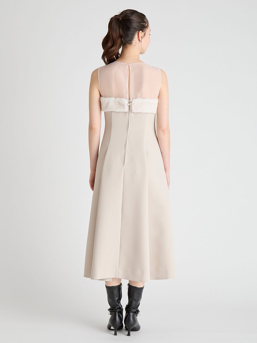 CELFORD「【HANAE MORI&times;CELFORDコラボ】ファードッキングフィット＆フレアドレス」|ドレス|