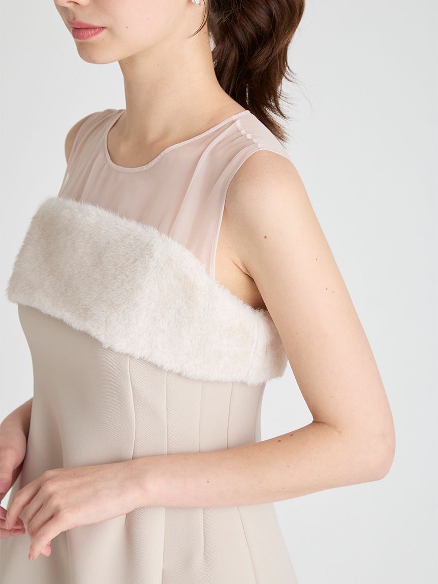 CELFORD「【HANAE MORI&times;CELFORDコラボ】ファードッキングフィット＆フレアドレス」|ドレス|